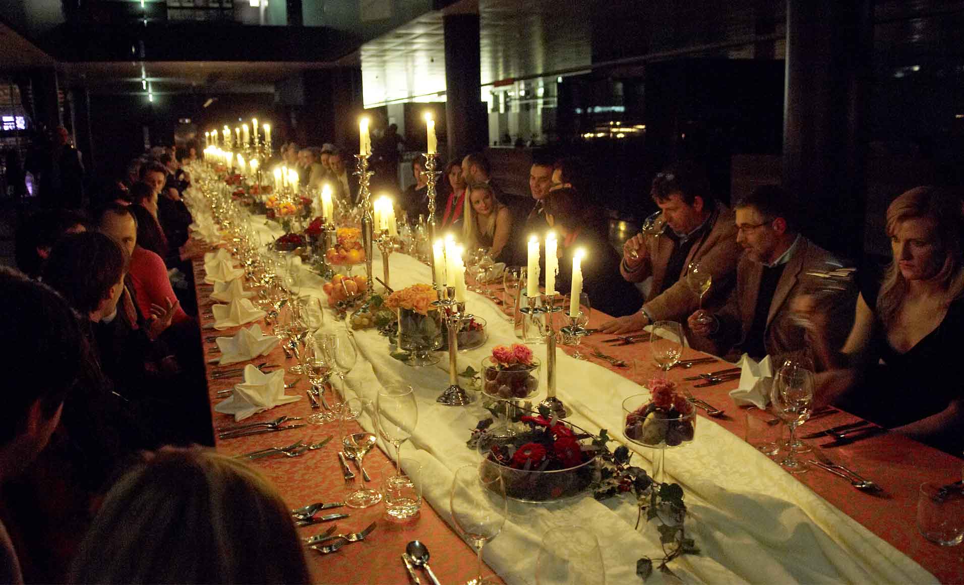 Galadinner nella camera di commercio di Bolzano